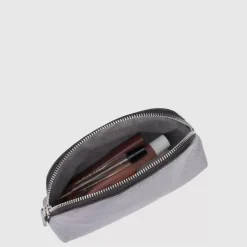 Aquatalia Handbags-Medium Zip Wristlet Silver