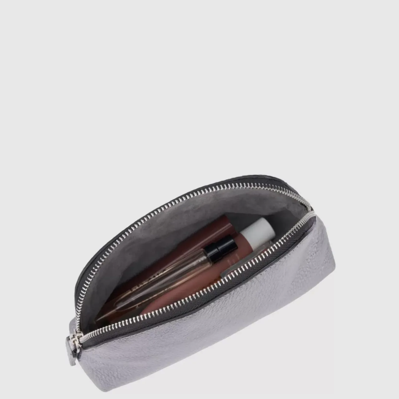 Aquatalia Handbags-Medium Zip Wristlet Silver