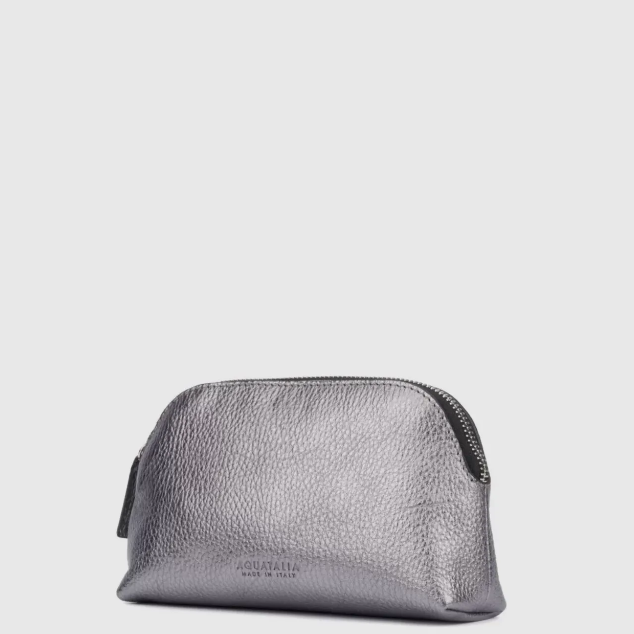 Aquatalia Handbags-Medium Zip Wristlet Silver