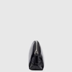 Aquatalia Handbags-Medium Zip Wristlet Black