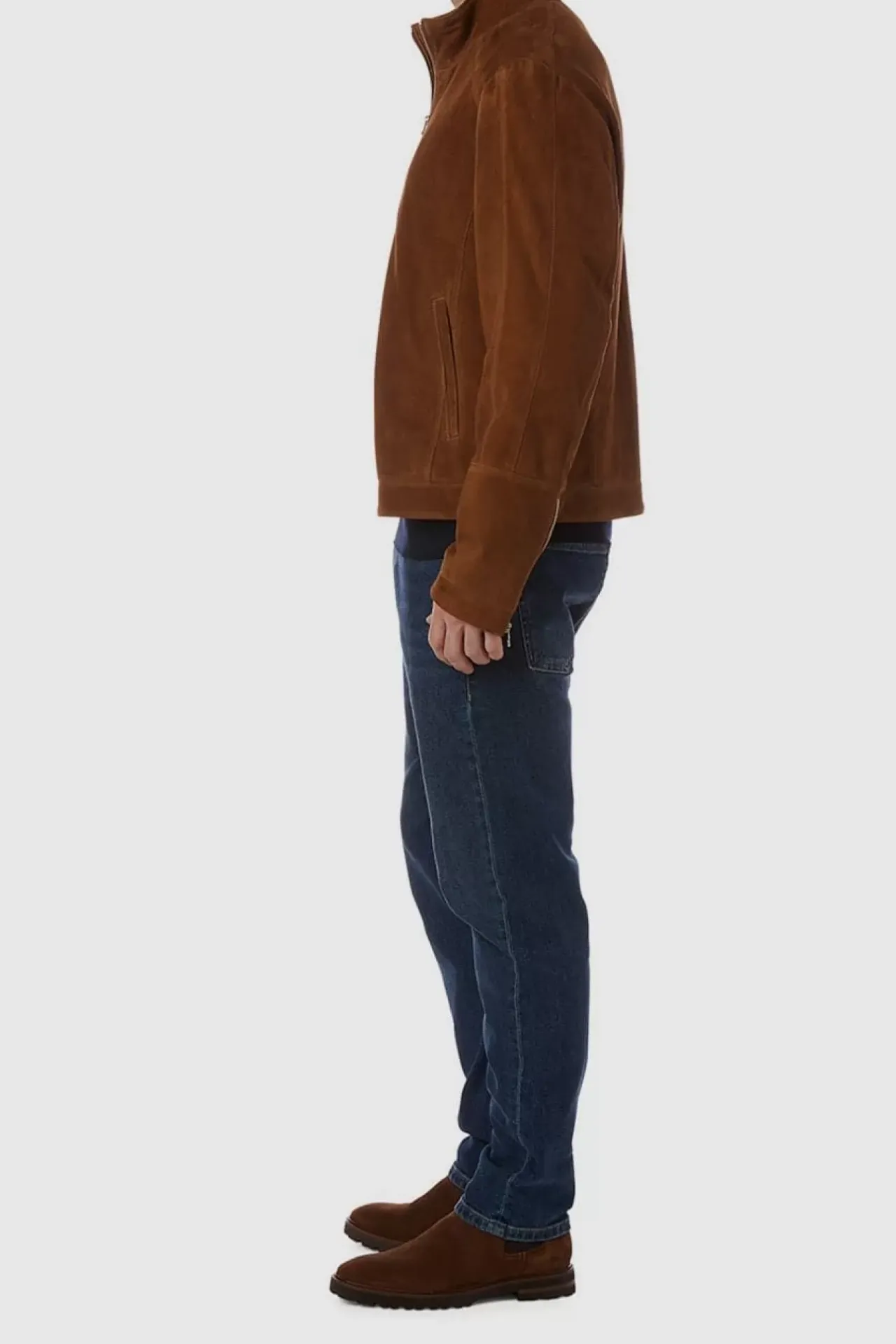 Aquatalia Outerwear-Messina Cognac