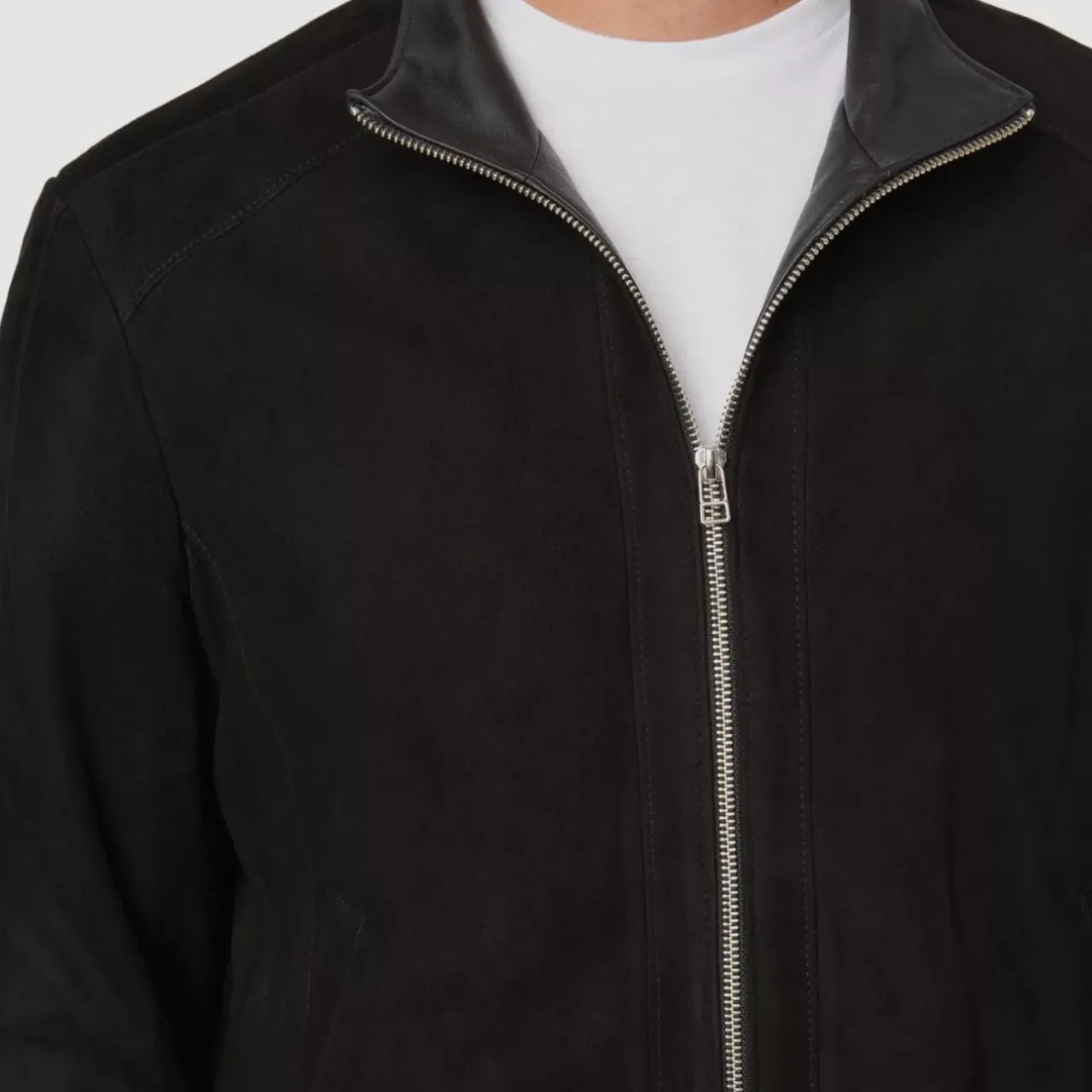 Aquatalia Outerwear-Messina Black