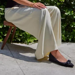 Aquatalia Flats-Palina Black