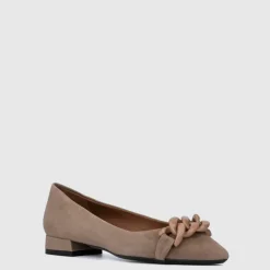 Aquatalia Flats-Palina Taupe