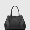 Aquatalia Handbags-Parma Carryall Black