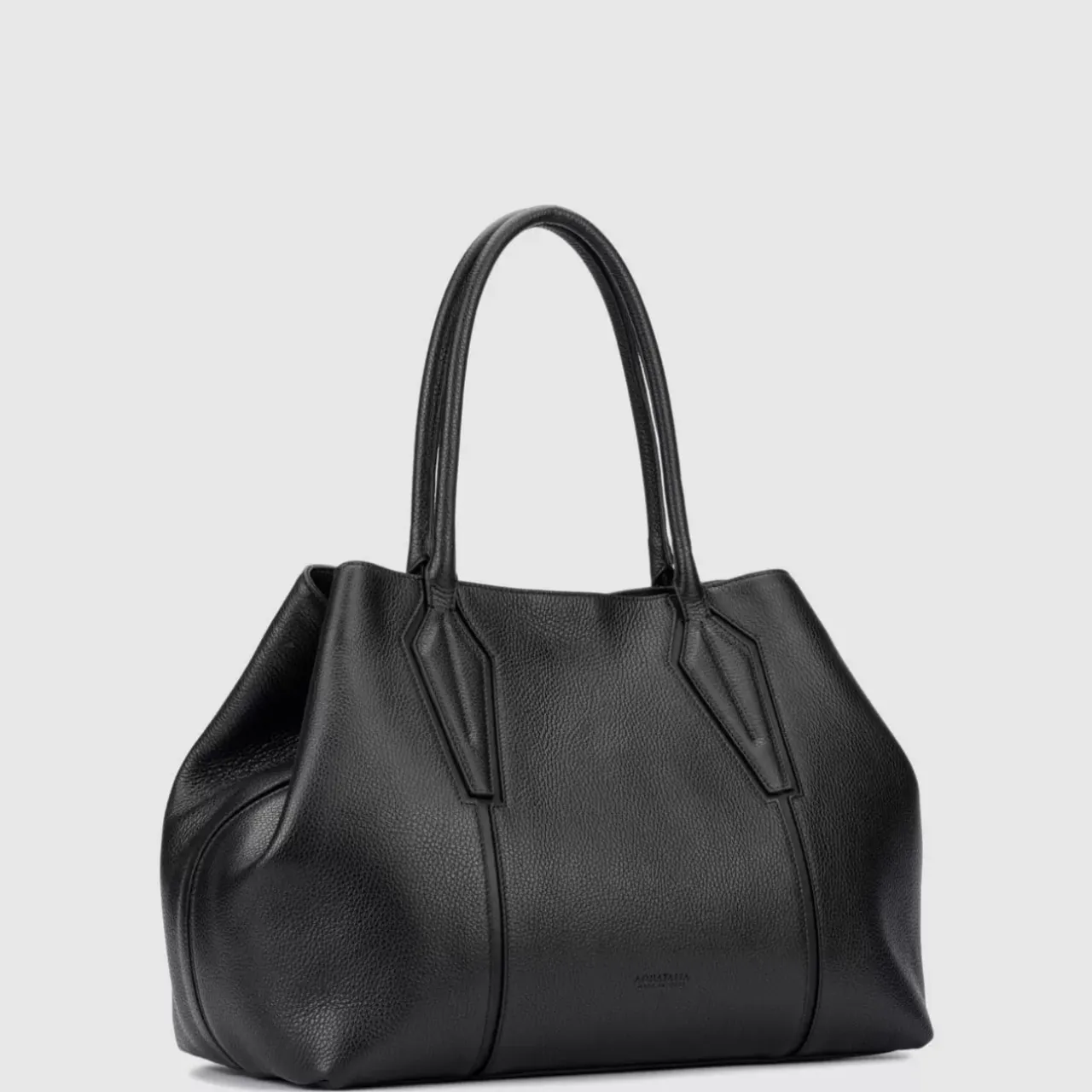 Aquatalia Handbags-Parma Carryall Black
