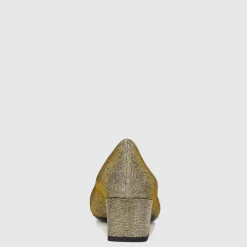 Aquatalia Heels-Pasha Silver/Gold