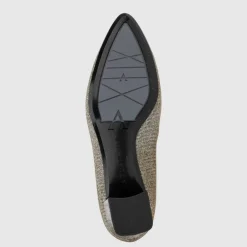 Aquatalia Heels-Pasha Silver/Gold