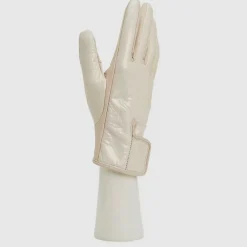 Aquatalia Gloves-Patent Leather Glove Taupe