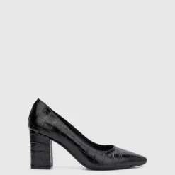 Aquatalia Heels-Peony Black