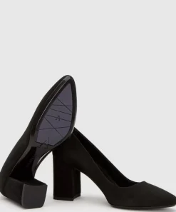 Aquatalia Heels-Peony Black