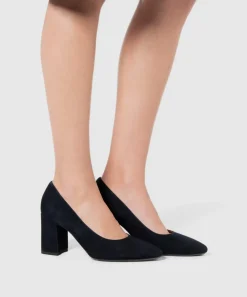 Aquatalia Heels-Peony Black