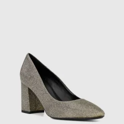 Aquatalia Heels-Peony Silver/Gold