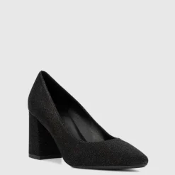 Aquatalia Heels-Peony Black
