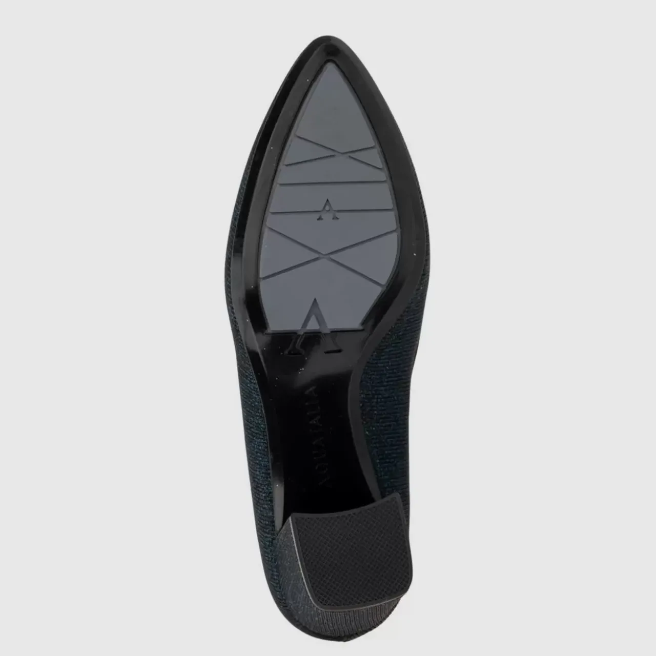 Aquatalia Heels-Peony Blue/Black