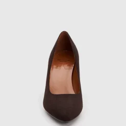 Aquatalia Heels-Peony Espresso