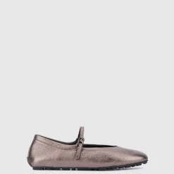Aquatalia Flats-Qlaire Bronze