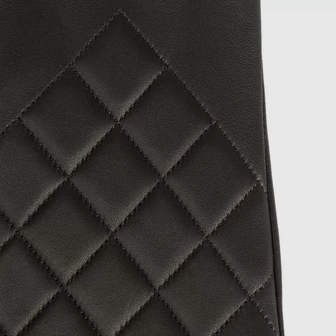 Aquatalia Gloves-Quilted Glove Espresso