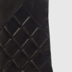 Aquatalia Gloves-Quilted Glove Black