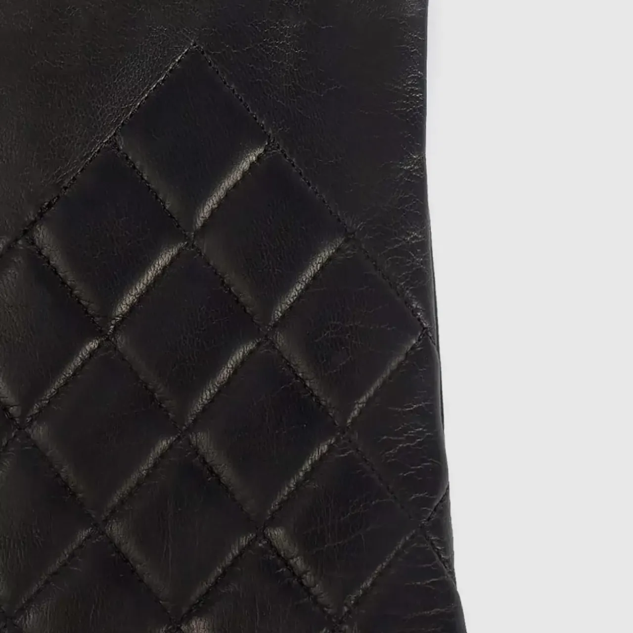 Aquatalia Gloves-Quilted Glove Black