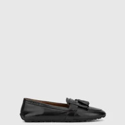 Aquatalia Flats-Quinna Black