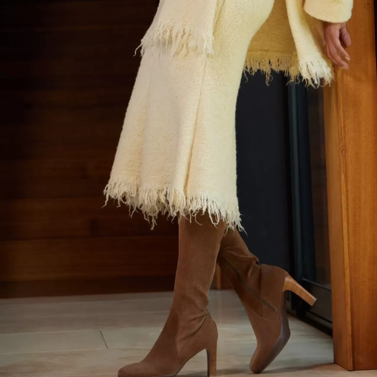 Aquatalia Boots-Rhumba Champagne