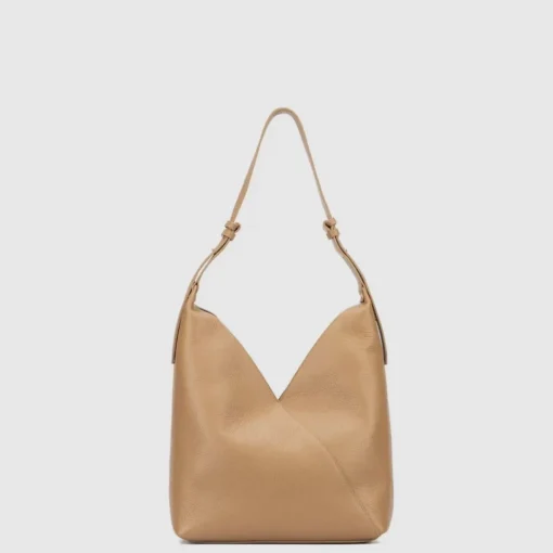Aquatalia Handbags-Rimini Hobo Whiskey