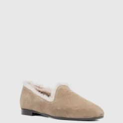 Aquatalia Flats-Romie Light Taupe