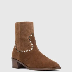 Aquatalia Boots-Ronalda Brandy