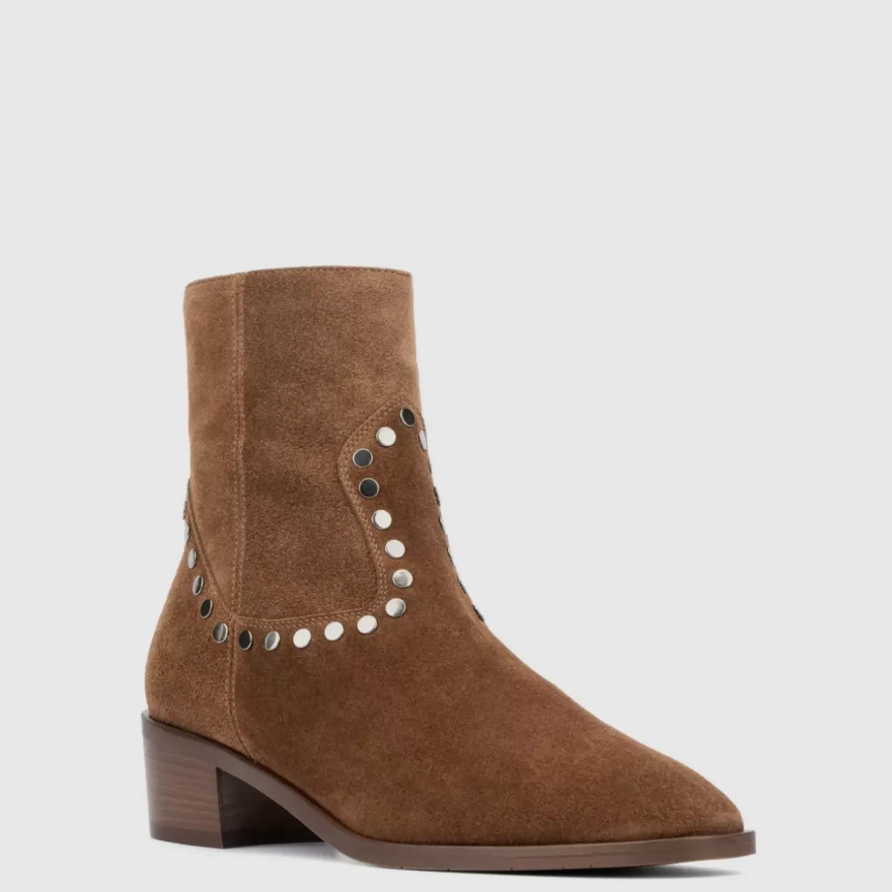 Aquatalia Boots-Ronalda Brandy