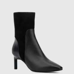 Aquatalia Boots-Rowanna Black