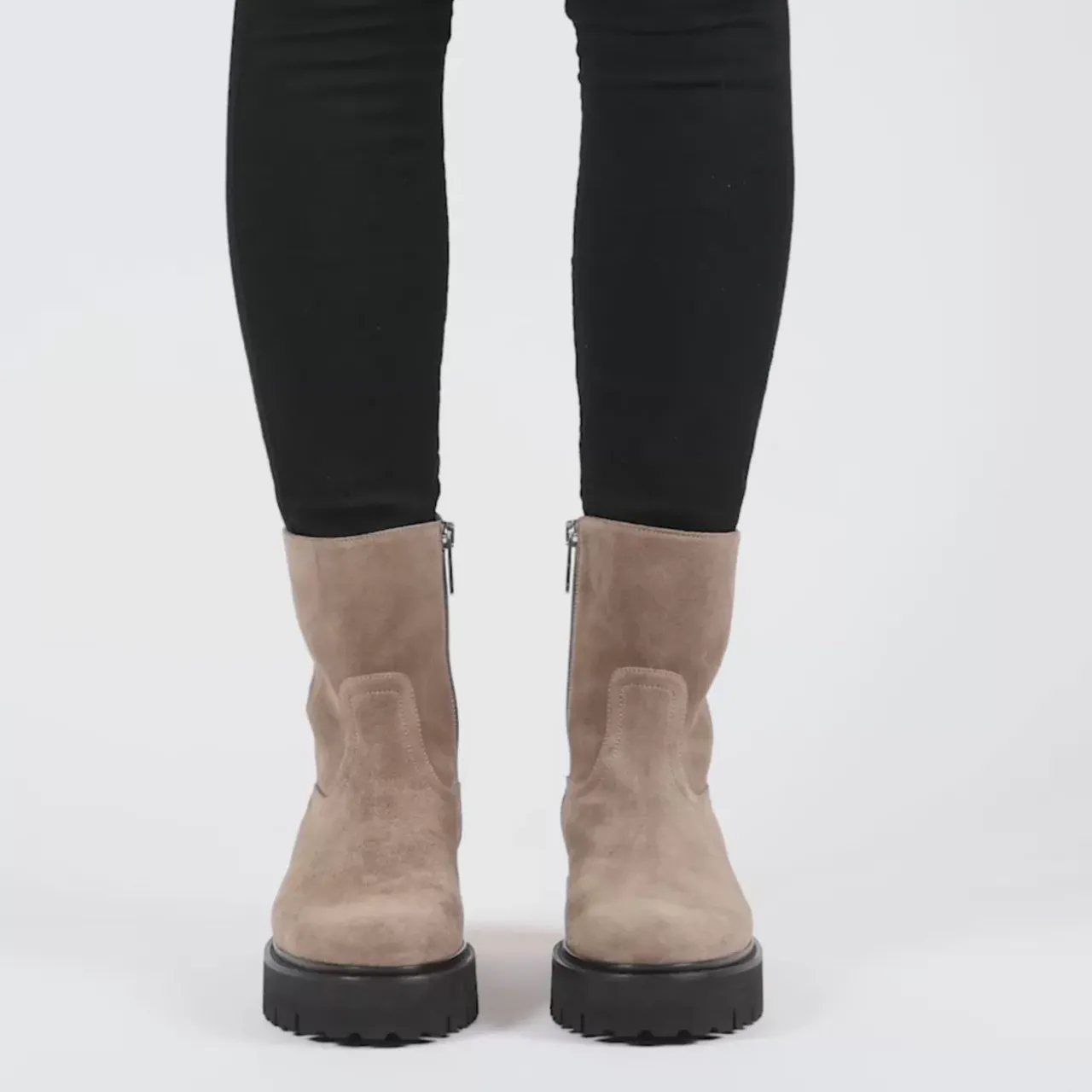 Aquatalia Boots-Sada Light Taupe