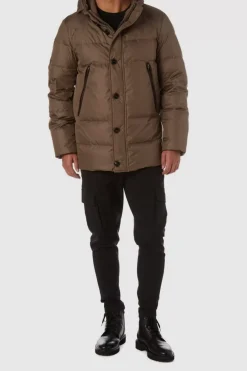 Aquatalia Outerwear-Salerno Bronze
