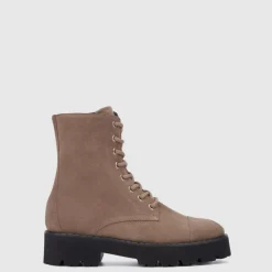 Aquatalia Boots-Savina Light Taupe