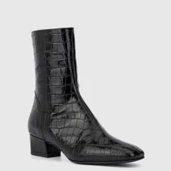 Aquatalia Boots-Selini Black