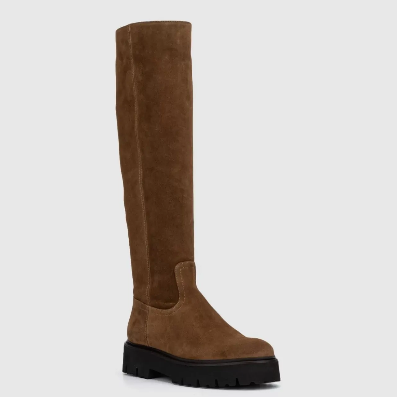 Aquatalia Boots-Sheya Walnut