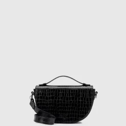 Aquatalia Handbags-Siena Crossbody Black