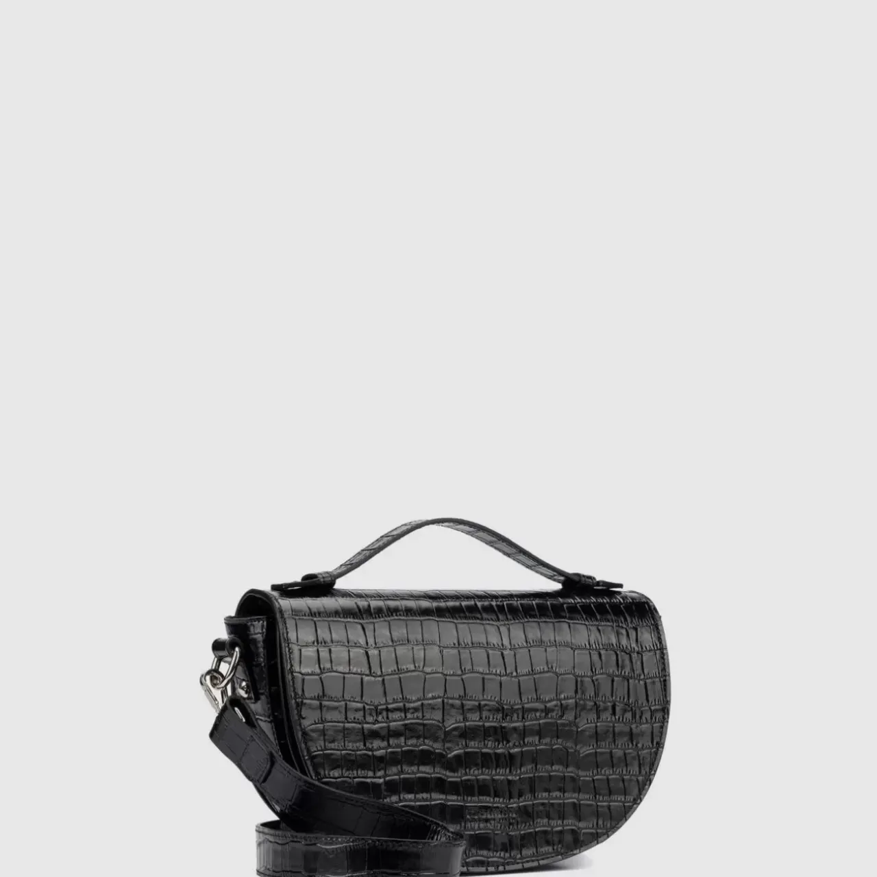 Aquatalia Handbags-Siena Crossbody Black