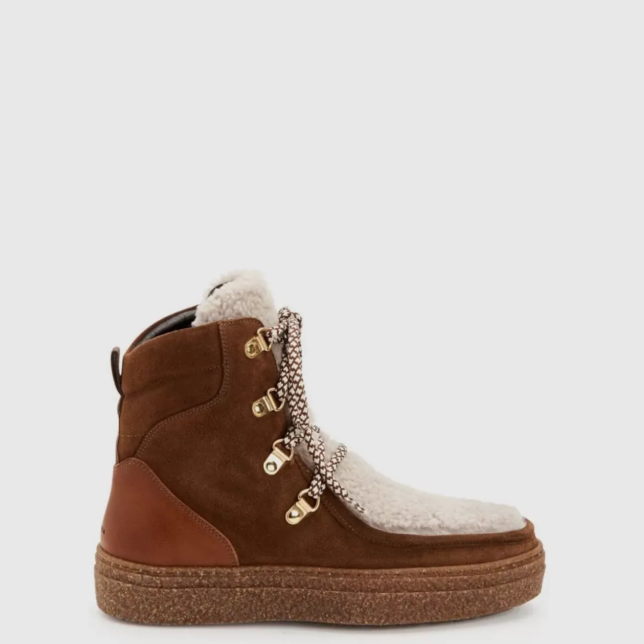Aquatalia Boots-Taelyn Walnut Caramel