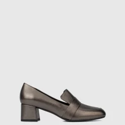 Aquatalia Heels-Tamry Bronze