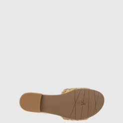Aquatalia Sandals-Tatia Natural/Gold