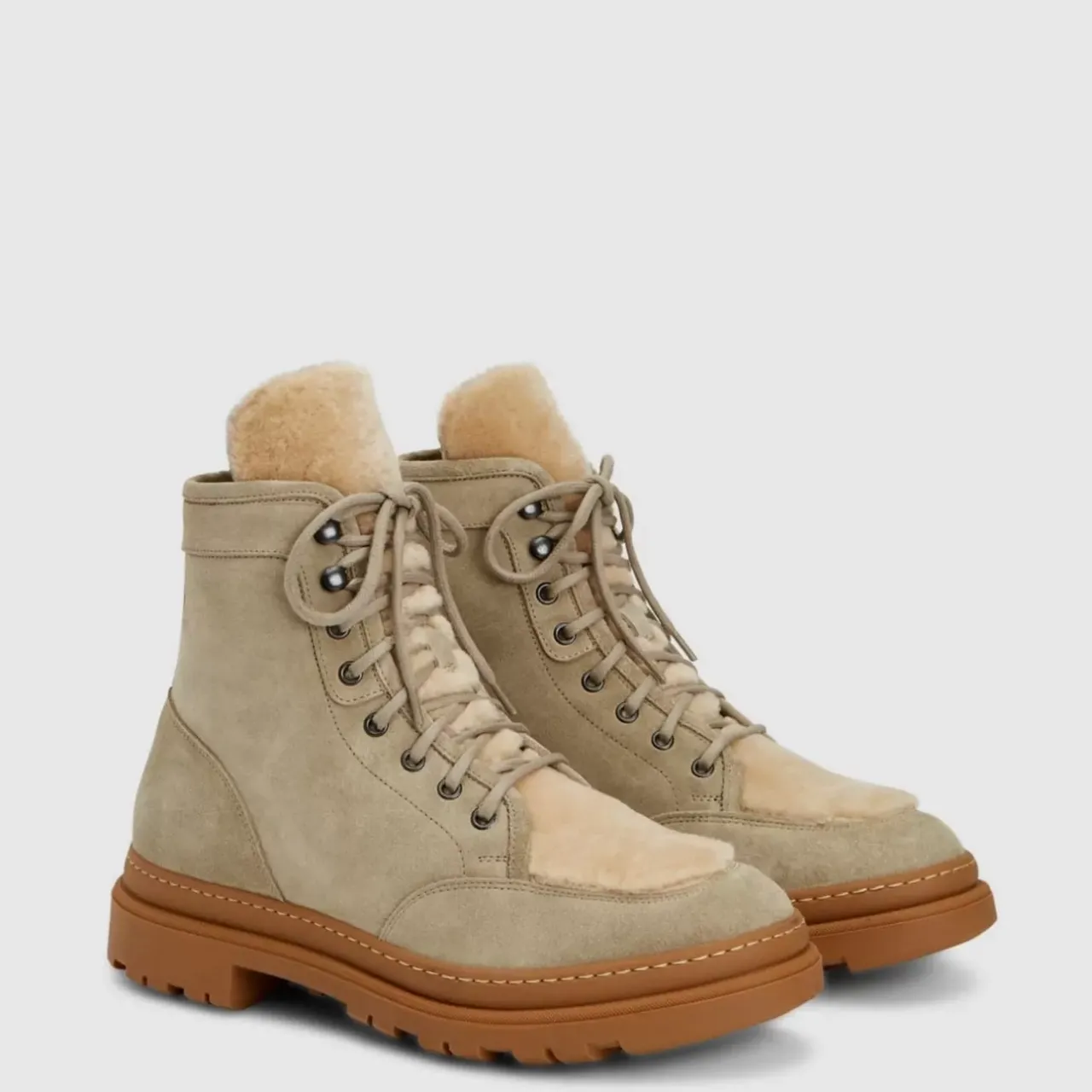 Aquatalia Boots-Tristian Glacier/Taupe