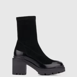 Aquatalia Boots-Vanna Black