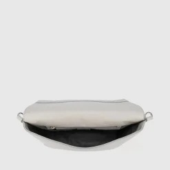 Aquatalia Handbags-Verona Messenger Pearl